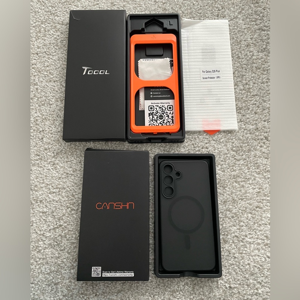 Bundle for Samsung Galaxy S25 Plus Magnetic Case and Screen Protector